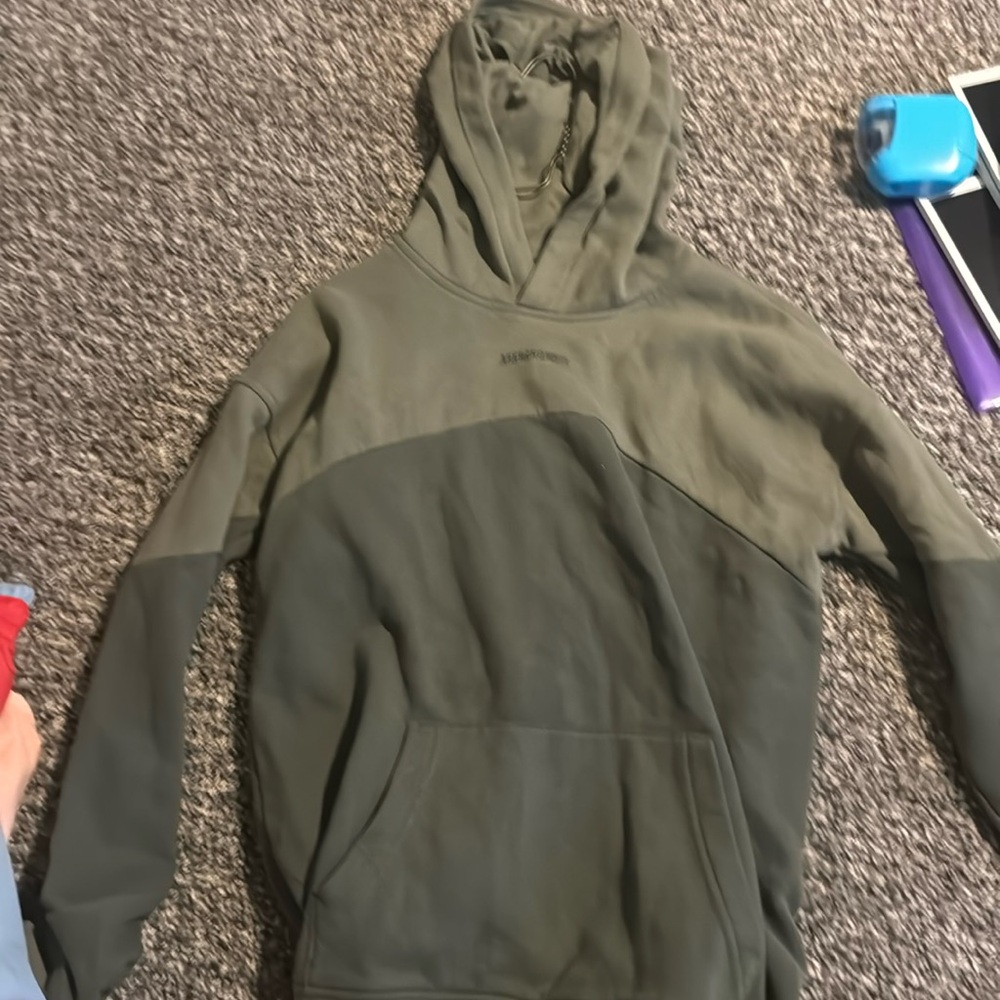 Boys Abercrombie Hoody Size 13/14 Green